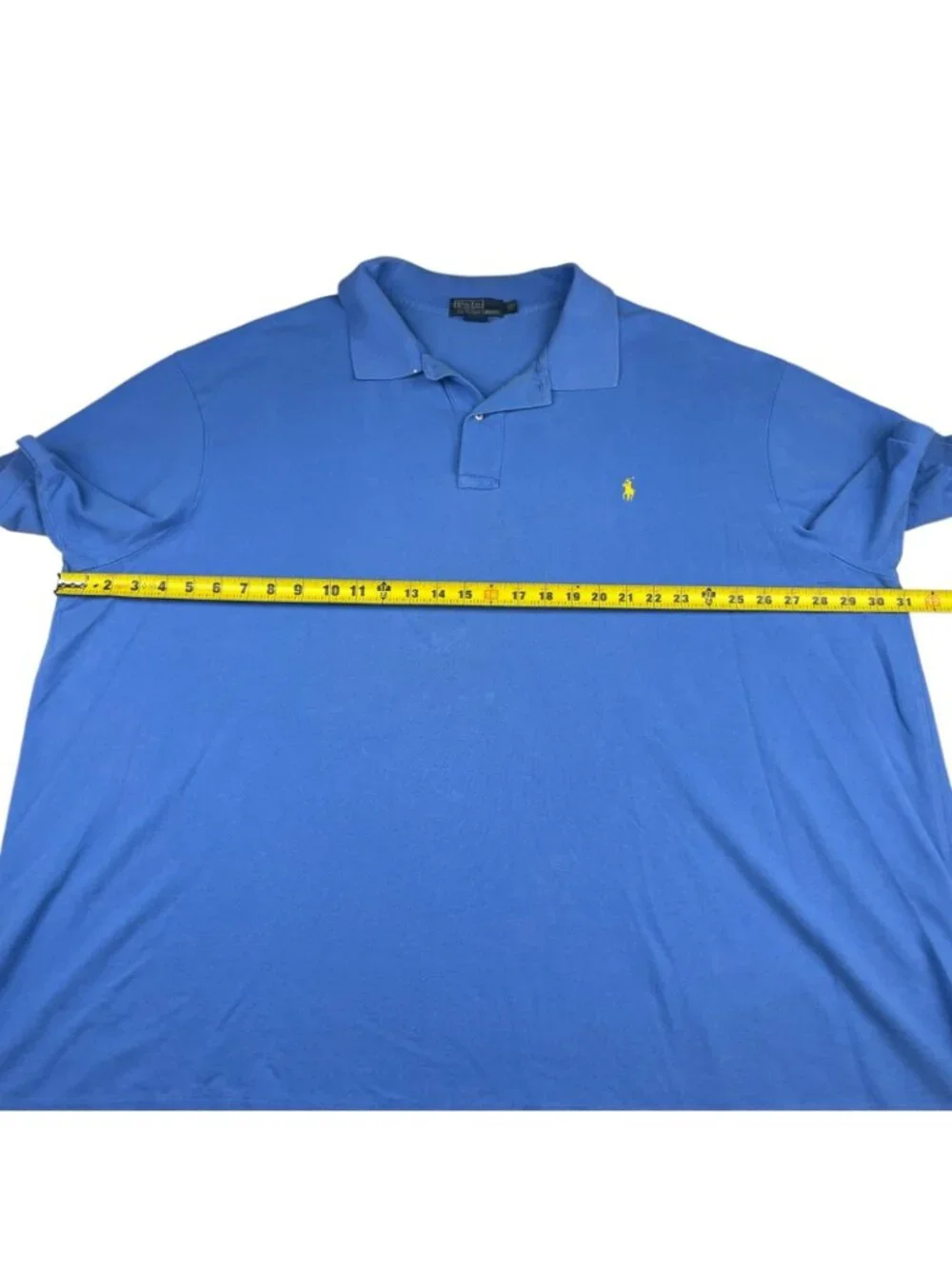 Polo Ralph Lauren Men's 100% Cotton S/S Polo Shirt Blue • 4XB | BIG